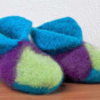 Anleitung: Crazy H&uuml;ttenschuhe