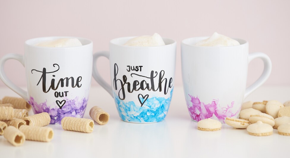 alkohol ink becher