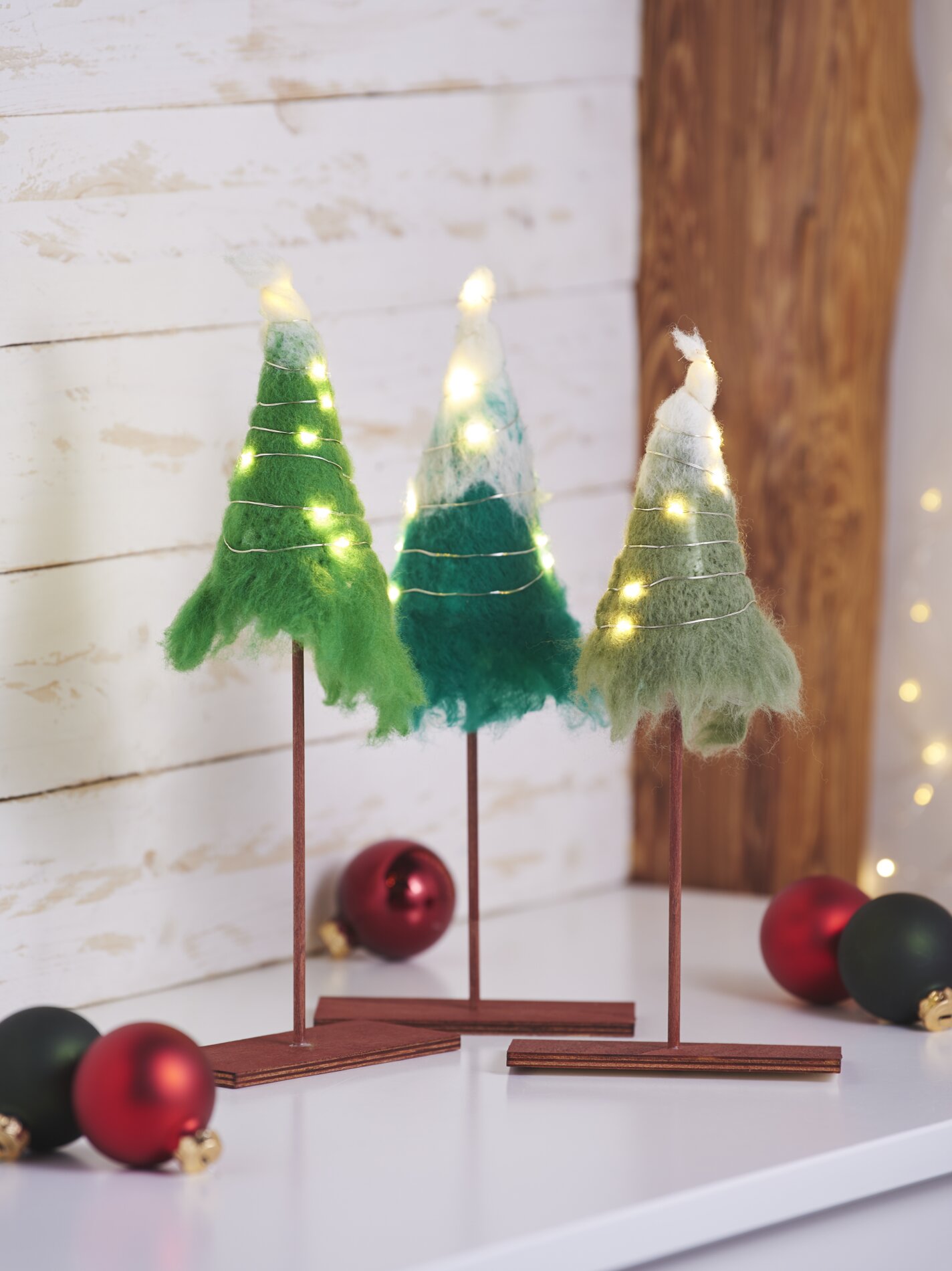 Tannenbaum filzen