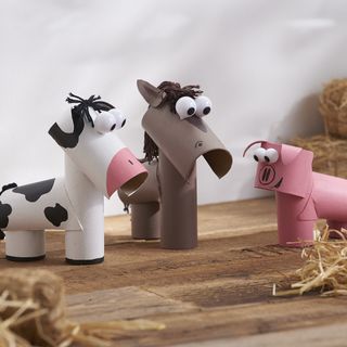 papprollen tiere