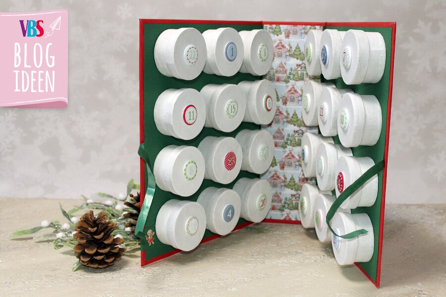 Adventskalender selber basteln
