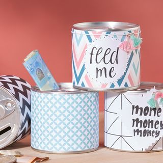 Geschenkidee DIY Spardose