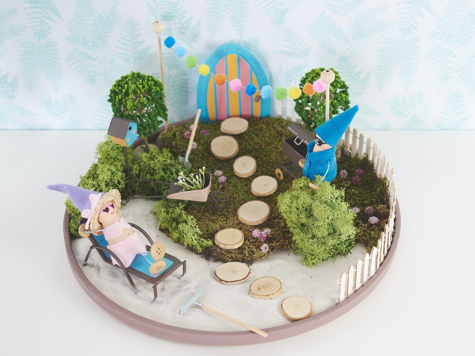 miniatur-landschaft
