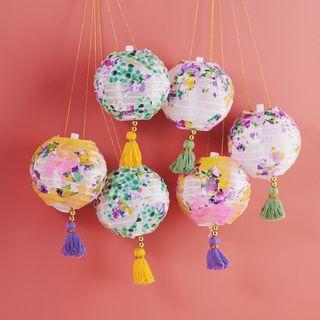 Lampions mit D&eacute;copatch