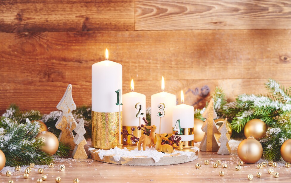 adventsgesteck