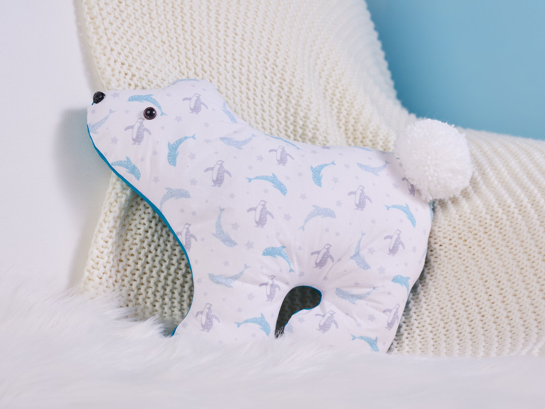 eisbär kissen