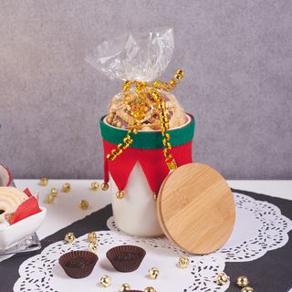 Christmas Storage Jar
