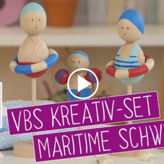 vbs kreativset maritime schwimmer