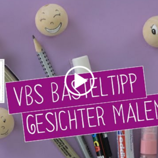 VBS Craft video painting faces