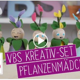 Kreativ-set Pflanzenmädchen Videobild