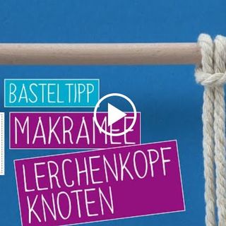 VBS Craft Tip Macram&eacute; Lark's Head Knot