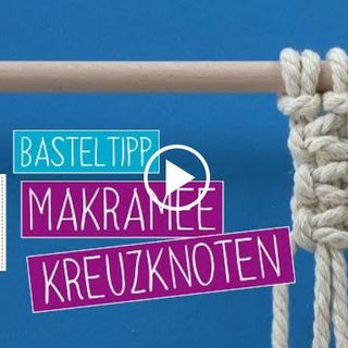 VBS Crafting Tip Macram&eacute; Cross Knot