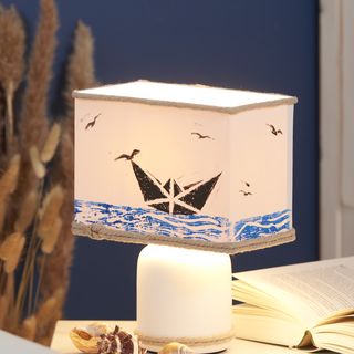 linoldrukc lampe