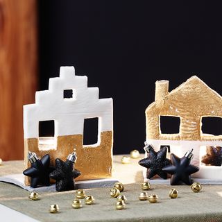 modellierte häsuer