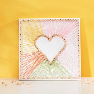 String Art Bild Herz