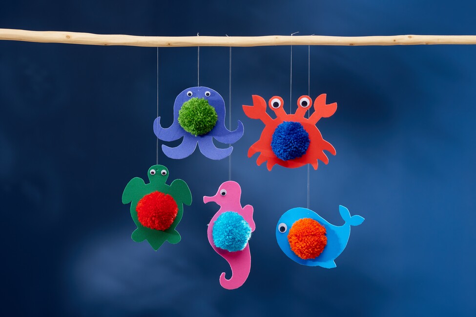 meerestiere Pompons