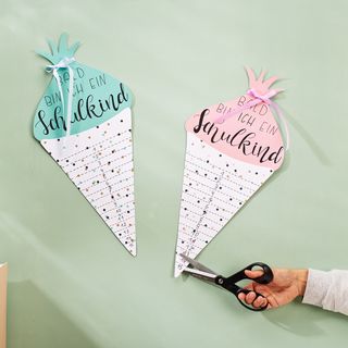 Einschulung Countdown-Schult&uuml;te