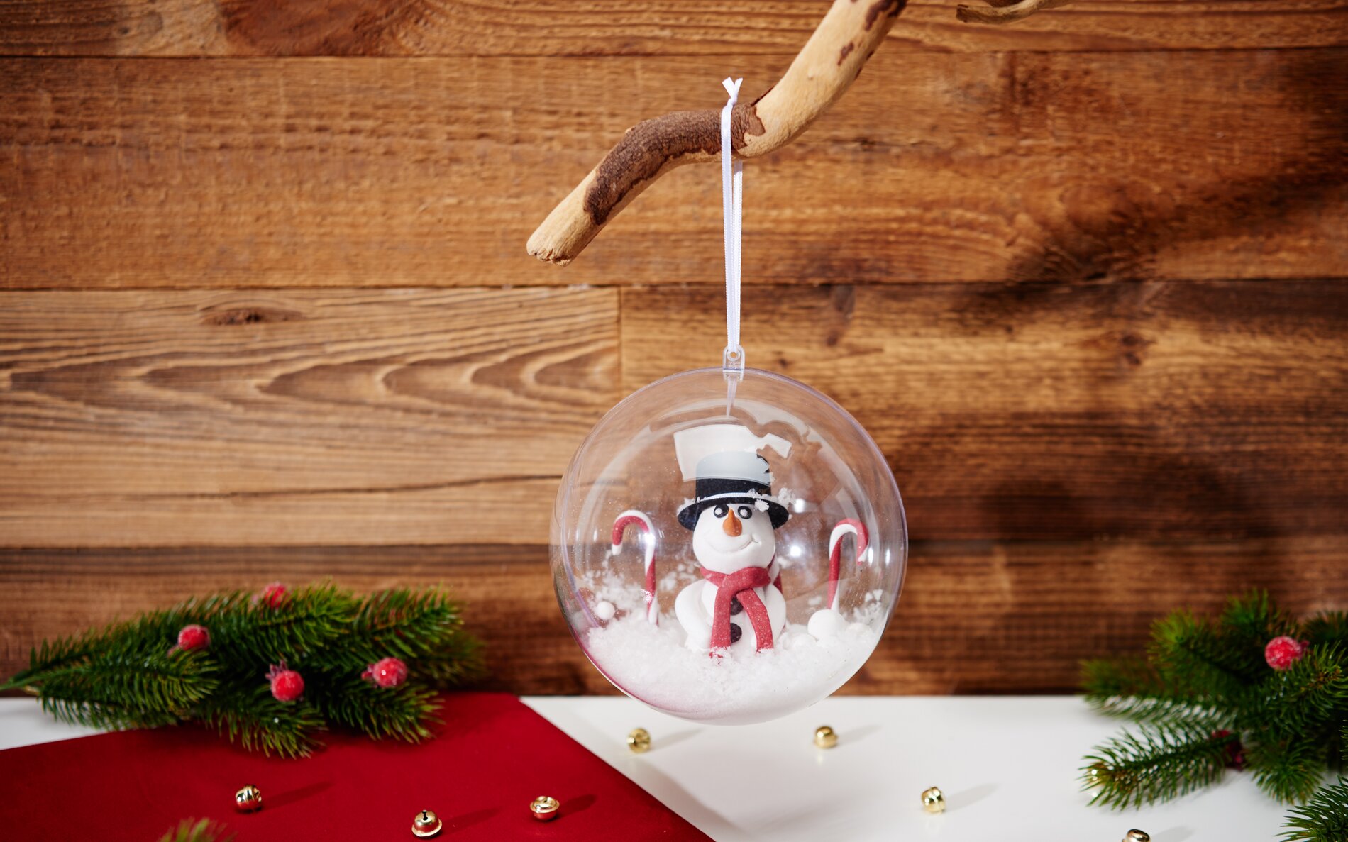 schneemann fimo