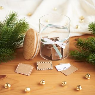 Glass with wishes advent calendar