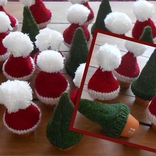 Anleitung: Adventskalender "Nikol&auml;use im Tannenwald"