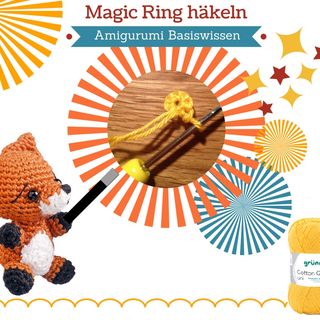 Wie häkel ich einen Fadenring: Magic Ring
