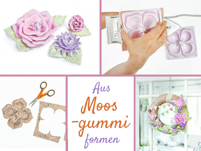 Moosgummi formen &ndash; die kreative Technik in 3D
