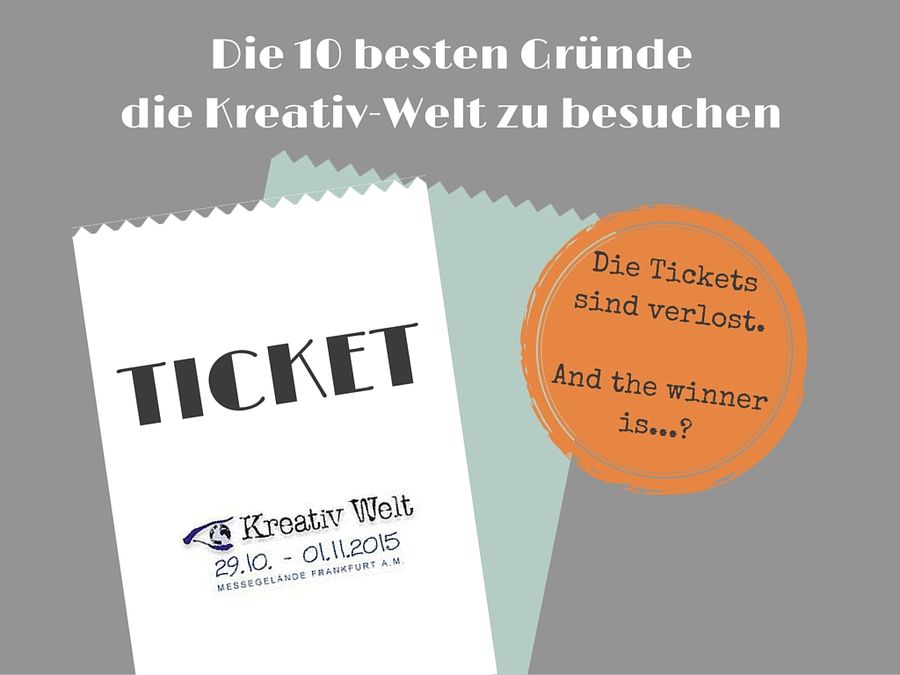 10 Gr&uuml;nde, warum es sich lohnt zur Kreativ-Welt zu kommen