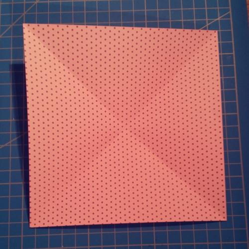 Anleitung Origami falten Herz mit Schachtel