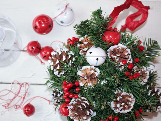 Dekokugel Glocken Weihnachtliche Dekokugel