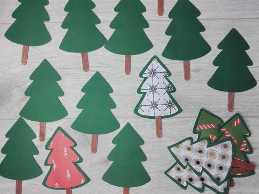 Ergebnis des Tannenbaum-Memory-Spiels