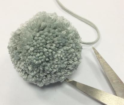Schl&uuml;sselanh&auml;nger mit Pompon