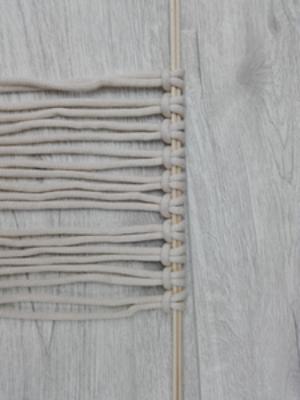 macram&eacute;-wall hanging Knot 2