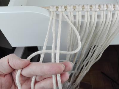macram&eacute;-wall hanging Knot 5