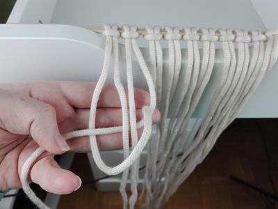 macram&eacute;-wall hanging Knot 6