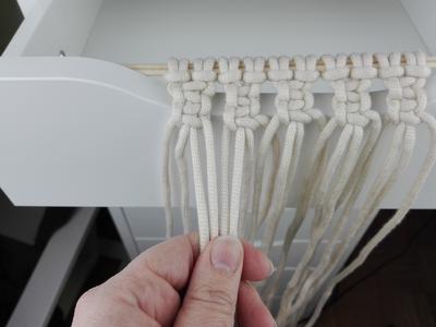 macram&eacute;-wall hanging Knot 12
