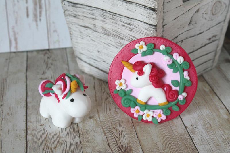 S&uuml;&szlig;e Einh&ouml;rner aus Fimo selber machen