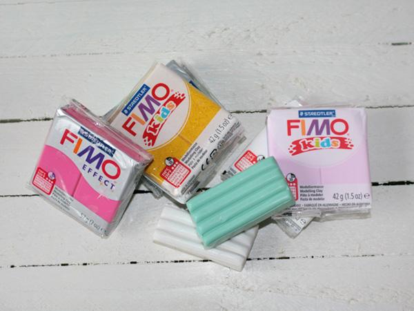 Einh&ouml;rner aus Fimo formen