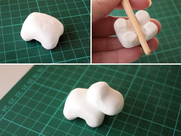 Einh&ouml;rner aus Fimo kneten