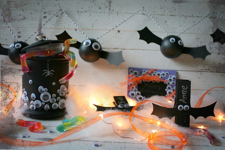 Schaurig lustige Dekoration f&uuml;r Halloween