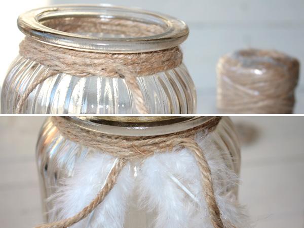 Erinnerungsglas f&uuml;r das Jahr Schritt 1: Glas verzieren