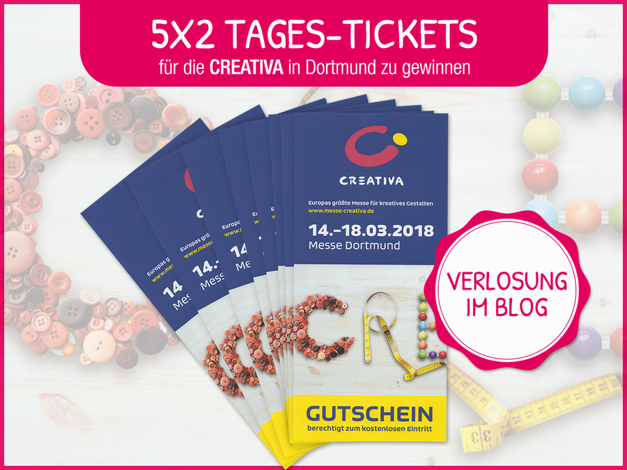 Gewinnspiel: Tickets f&uuml;r die Creativa in Dortmund