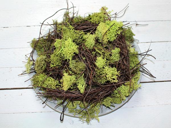 Osternest selbst gestalten mit moss 