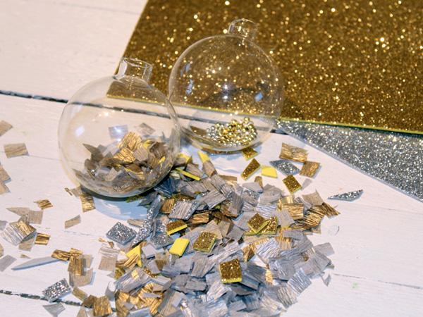 Gl&uuml;ckskugeln zu Silvester einfach selber machen und Freude verschenken