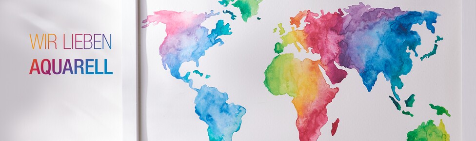 Aquarell Basteltechnik