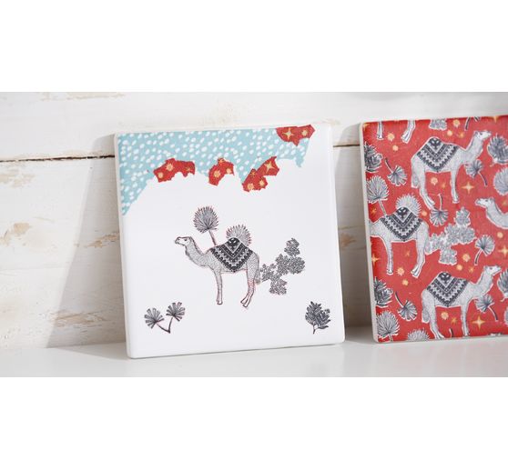 D&eacute;copatch-Papier "Flying Dots Lagune"