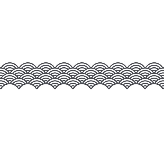 Washi decor "Grey/Gold"