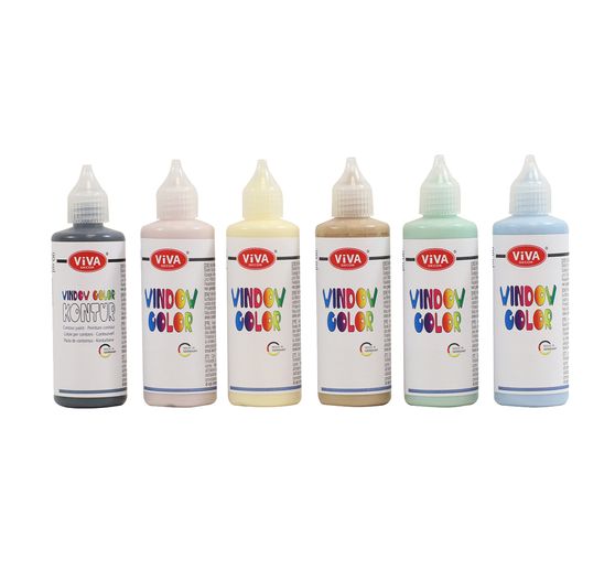 Viva KIDS Window Color-Set "Nordic Friends"