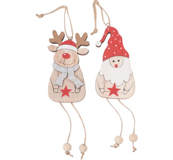 VBS Anh&auml;nger Elch und Santa "Sven"