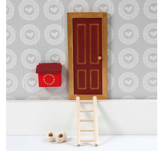 Bastelset Wichtelt&uuml;r "Elf Door"