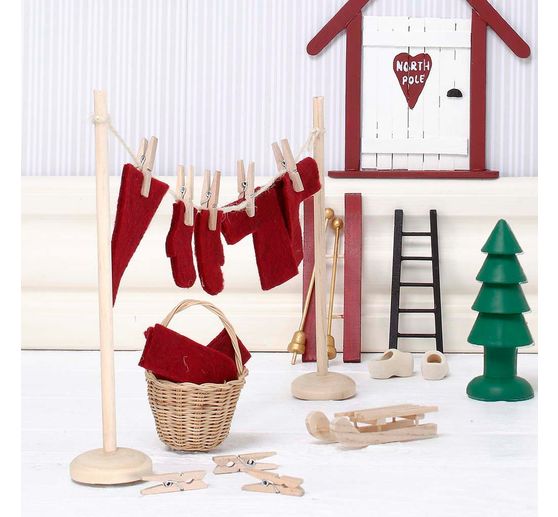 Bastelset Wichtelt&uuml;r "Elf Door"